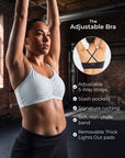 Adjustable Bra – Coolside (Light Blue)(XXL)