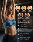 Adjustable Bra – Gemstone Bouquet
