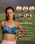 Adjustable Bra – Gemstone Bouquet