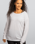 Hello Sunshine UPF Long Sleeve – No Headlights White