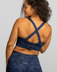 Gametime Bra – Looker (Navy Camo)