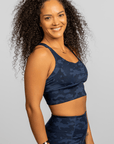 Gametime Bra – Looker (Navy Camo)