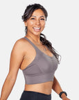 Gametime Bra – Magnetic Gray
