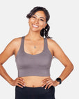 Gametime Bra – Magnetic Gray