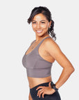 Gametime Bra – Magnetic Gray