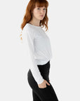 Hello Sunshine UPF Long Sleeve – No Headlights White