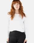 Hello Sunshine UPF Long Sleeve – No Headlights White