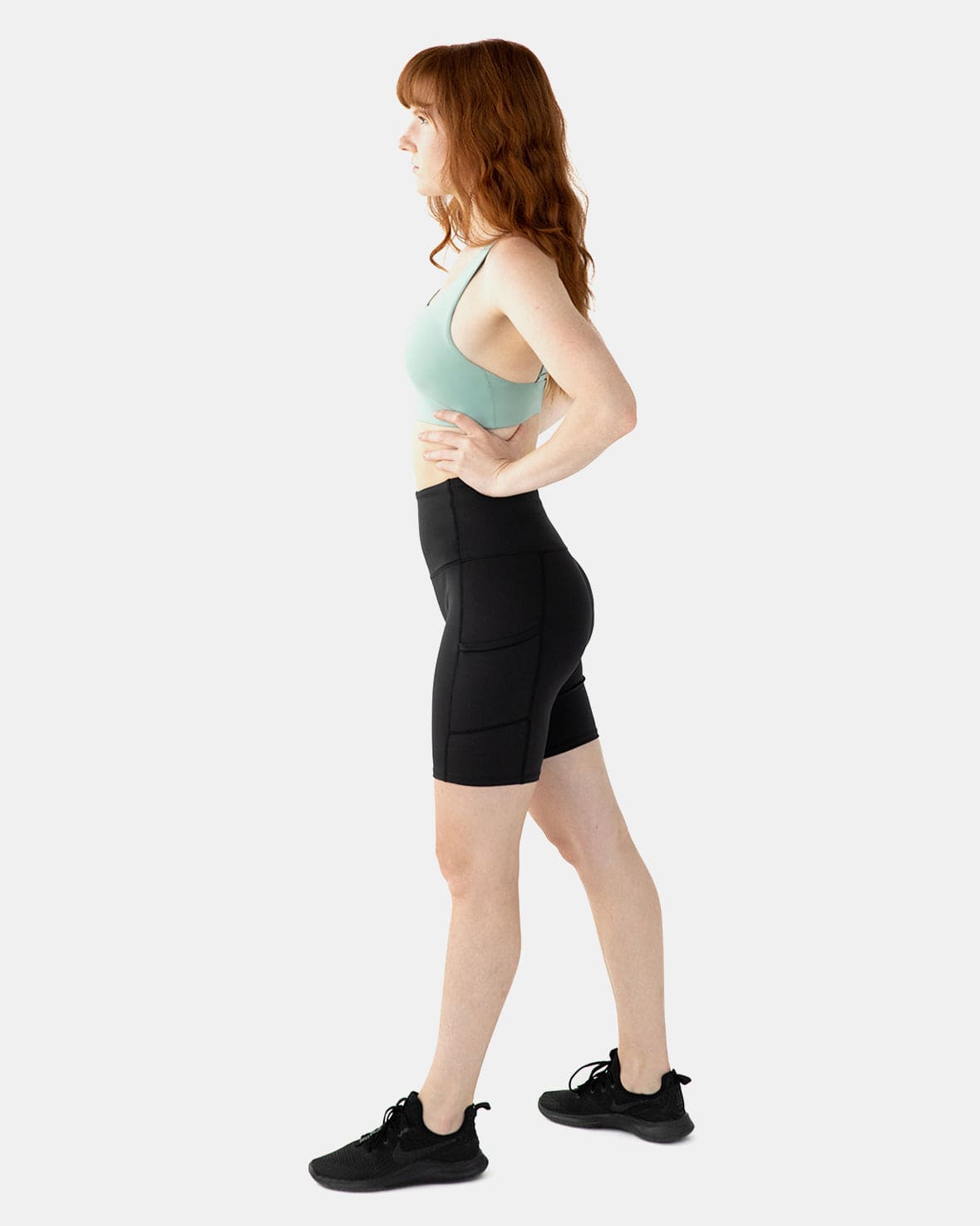 BOHEMIAN SEOUL] BOHEMSEO EMBO LEATHER SHORTS, BLACK 正規品