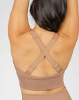 Gametime Bra – Just Brew It (Latte Brown)
