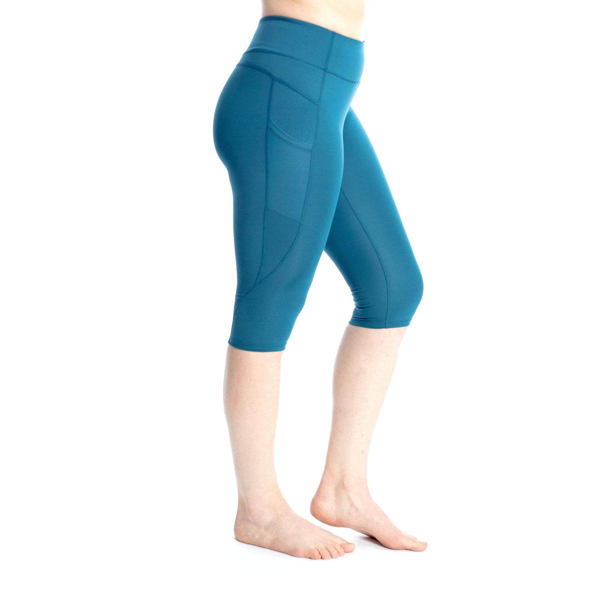 Wi-Thi Crop Leggings, Recycled Poly Fabric, Cell Phone Pockets