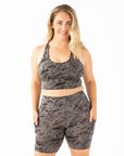 Hi Five High-Waisted Biker Short – Rock Steady
