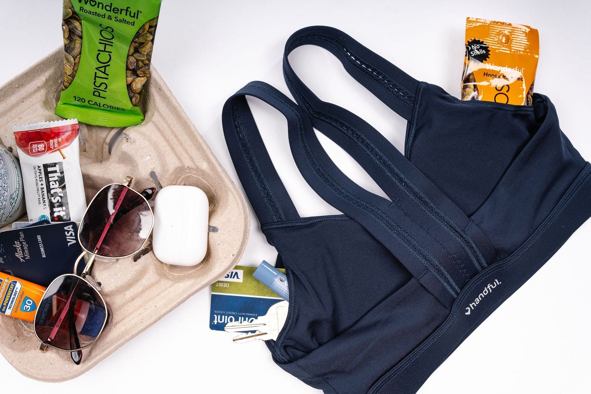 How to Go Hands-Free (Without a Fanny Pack): The Handful Bra Pocket Secret