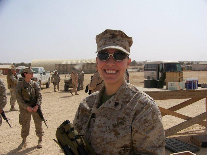 We Are Grateful for Your Service -- Marine Corps Veteran Marcy Rivera