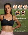 Adjustable Bra – Booya Black