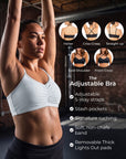 Adjustable Bra – No Headlights White