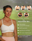 Adjustable Bra – No Headlights White