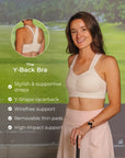 Y-Back Bra – Have It All Honey (Beige)