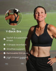 Y-Back Bra – Booya Black