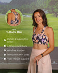 Y-Back Bra – Blossom (XS)