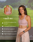 Y-Back Bra – Call My Blush (Pink)