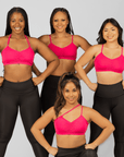 Adjustable Bra – Battle Cry Pink