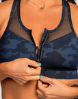 The Closer Bra - Looker (Navy Camo)