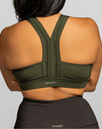 Y-Back Bra – JunipHer (Forest Green)