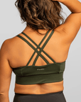 Double Down Bra – JunipHer (Forest Green)