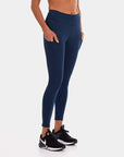 Wi-Thi Mid-Rise Pocketed Legging – Night Swim Navy