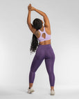 Hi Five Pocketed High-Waist Legging – Purple Craze